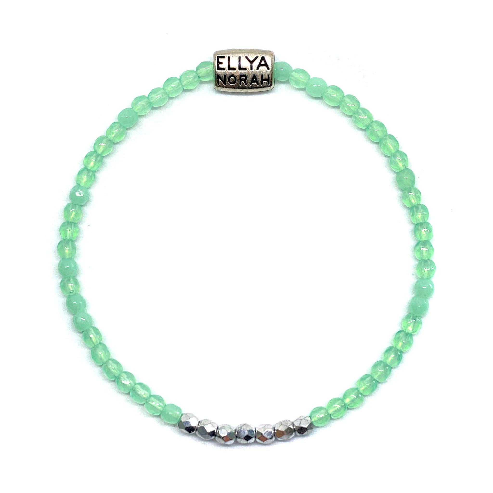 087 silver aqua