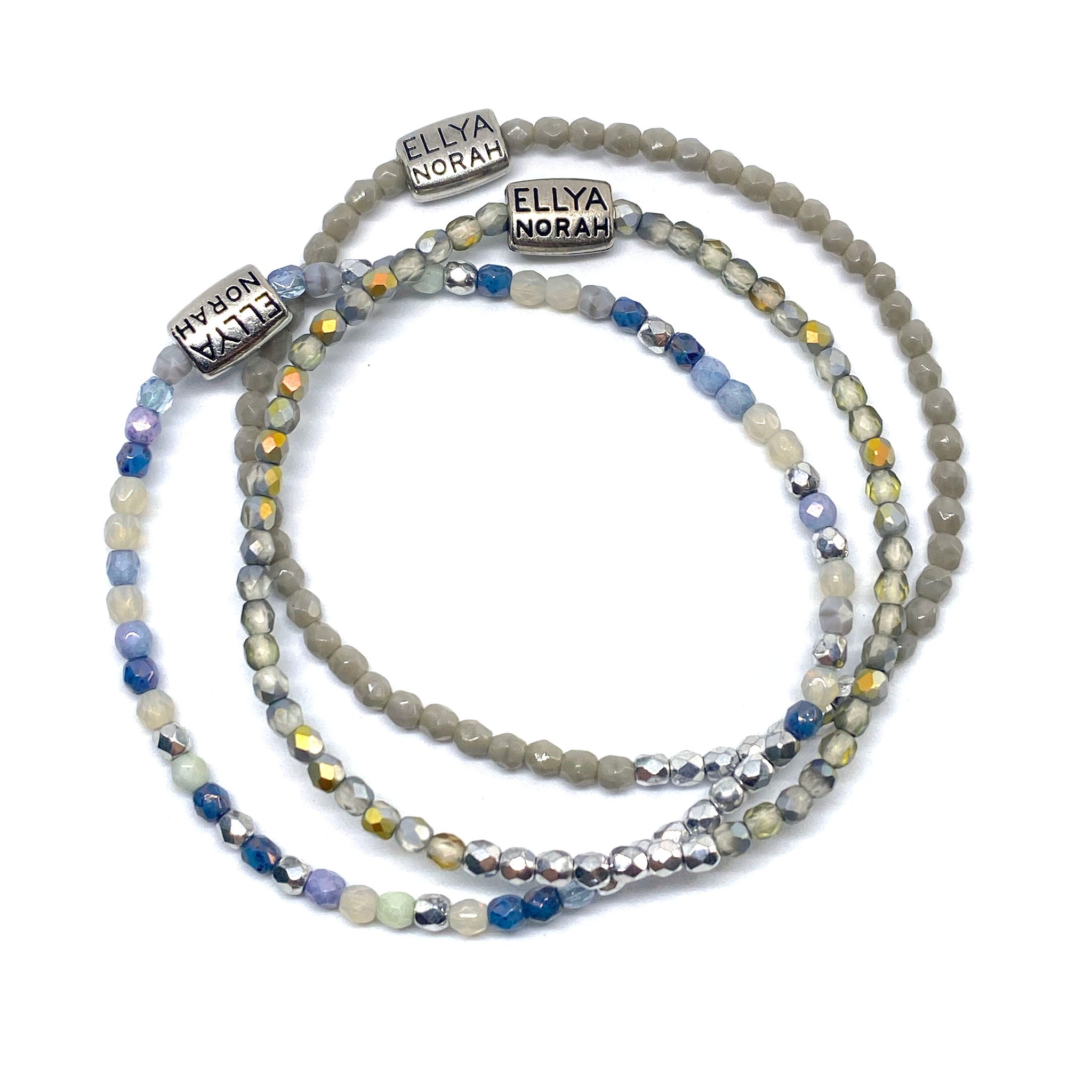 212 silver grey trio