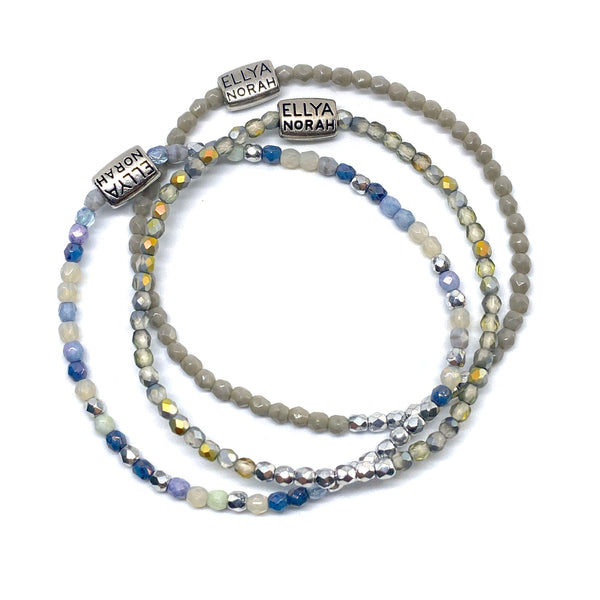 212 silver grey trio